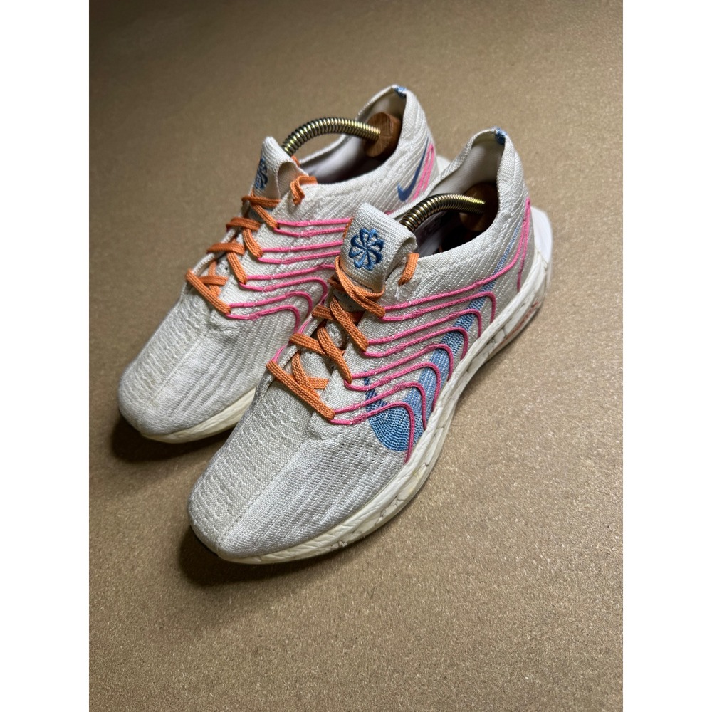 Nike Pegasus Turbo Next Nature Sail Vivid Orange Flyknit Shoes DZ5221-100
